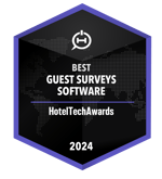 Hotel Tech Awards 2024 - Guest Surveys Badge